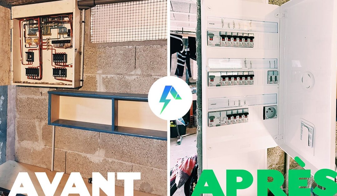 Rénovation électrique de maison à Lannilis
