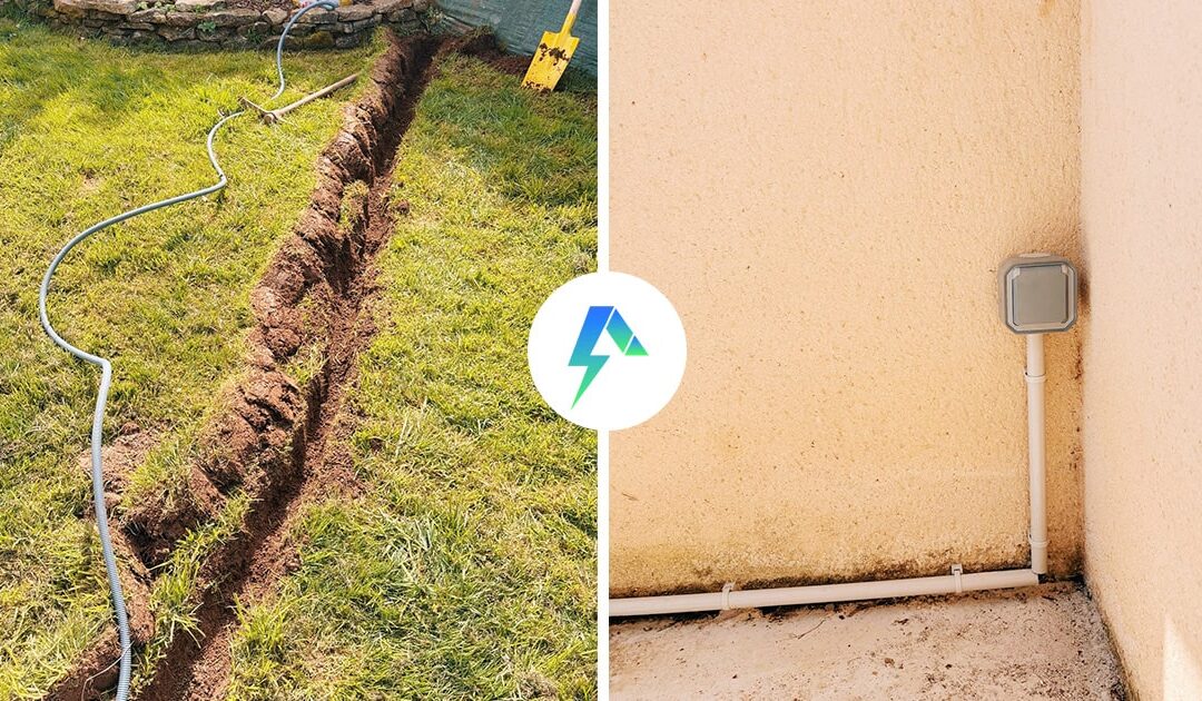 Petits travaux électriques dans une maison